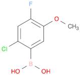 Boronic acid, B-(2-chloro-4-fluoro-5-methoxyphenyl)-