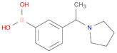 Boronic acid, B-[3-[1-(1-pyrrolidinyl)ethyl]phenyl]-