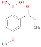 Benzoic acid, 2-borono-5-methoxy-, 1-methyl ester