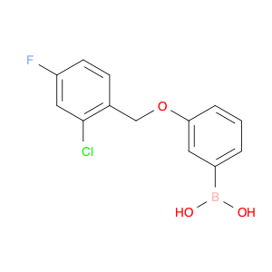 Boronic acid, B-[3-[(2-chloro-4-fluorophenyl)methoxy]phenyl]-