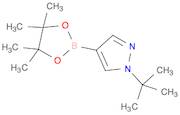 1H-Pyrazole, 1-(1,1-dimethylethyl)-4-(4,4,5,5-tetramethyl-1,3,2-dioxaborolan-2-yl)-