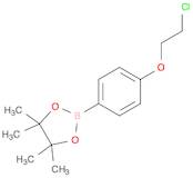 1,3,2-Dioxaborolane, 2-[4-(2-chloroethoxy)phenyl]-4,4,5,5-tetramethyl-