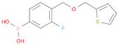 Boronic acid, B-[3-fluoro-4-[(2-thienylmethoxy)methyl]phenyl]-