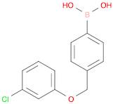 Boronic acid, B-[4-[(3-chlorophenoxy)methyl]phenyl]-