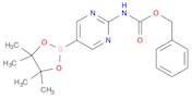 Carbamic acid, N-[5-(4,4,5,5-tetramethyl-1,3,2-dioxaborolan-2-yl)-2-pyrimidinyl]-, phenylmethyl es…