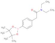 Benzeneacetamide, N,N-diethyl-4-(4,4,5,5-tetramethyl-1,3,2-dioxaborolan-2-yl)-