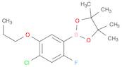 1,3,2-Dioxaborolane, 2-(4-chloro-2-fluoro-5-propoxyphenyl)-4,4,5,5-tetramethyl-