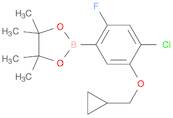 1,3,2-Dioxaborolane, 2-[4-chloro-5-(cyclopropylmethoxy)-2-fluorophenyl]-4,4,5,5-tetramethyl-