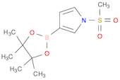 1H-Pyrrole, 1-(methylsulfonyl)-3-(4,4,5,5-tetramethyl-1,3,2-dioxaborolan-2-yl)-