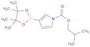 1H-Pyrrole-1-carboxylic acid, 3-(4,4,5,5-tetramethyl-1,3,2-dioxaborolan-2-yl)-, 2-methylpropyl e...