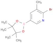 Pyridine, 2-bromo-3-methyl-5-(4,4,5,5-tetramethyl-1,3,2-dioxaborolan-2-yl)-