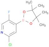 Pyridine, 2-chloro-5-fluoro-4-(4,4,5,5-tetramethyl-1,3,2-dioxaborolan-2-yl)-