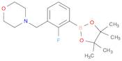 Morpholine, 4-[[2-fluoro-3-(4,4,5,5-tetramethyl-1,3,2-dioxaborolan-2-yl)phenyl]methyl]-