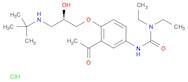 Urea, N'-[3-acetyl-4-[3-[(1,1-dimethylethyl)amino]-2-hydroxypropoxy]phenyl]-N,N-diethyl-, monohydr…