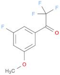 Ethanone, 2,2,2-trifluoro-1-(3-fluoro-5-methoxyphenyl)-