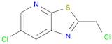 Thiazolo[5,4-b]pyridine, 6-chloro-2-(chloromethyl)-