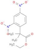 Benzeneacetic acid, α,α-dimethyl-2,4-dinitro-, ethyl ester