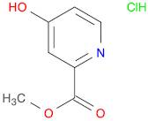 2-Pyridinecarboxylic acid, 4-hydroxy-, methyl ester, hydrochloride (1:1)