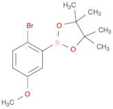 1,3,2-Dioxaborolane, 2-(2-bromo-5-methoxyphenyl)-4,4,5,5-tetramethyl-