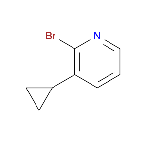 Pyridine, 2-bromo-3-cyclopropyl-