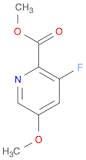 2-Pyridinecarboxylic acid, 3-fluoro-5-methoxy-, methyl ester