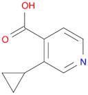 4-Pyridinecarboxylic acid, 3-cyclopropyl-