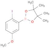 1,3,2-Dioxaborolane, 2-(2-iodo-5-methoxyphenyl)-4,4,5,5-tetramethyl-