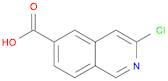 6-Isoquinolinecarboxylic acid, 3-chloro-