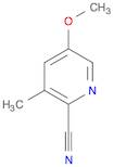 2-Pyridinecarbonitrile, 5-methoxy-3-methyl-