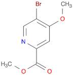 2-Pyridinecarboxylic acid, 5-bromo-4-methoxy-, methyl ester