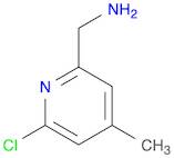 2-Pyridinemethanamine, 6-chloro-4-methyl-