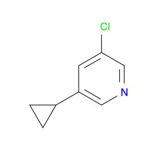 Pyridine, 3-chloro-5-cyclopropyl-