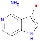 1H-Pyrrolo[3,2-c]pyridin-4-amine, 3-bromo-