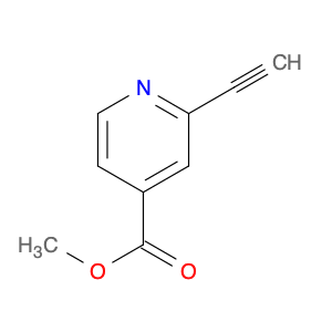 4-Pyridinecarboxylic acid, 2-ethynyl-, methyl ester