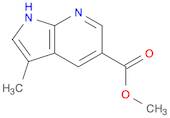 1H-Pyrrolo[2,3-b]pyridine-5-carboxylic acid, 3-methyl-, methyl ester