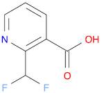 3-Pyridinecarboxylic acid, 2-(difluoromethyl)-