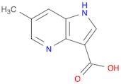 1H-Pyrrolo[3,2-b]pyridine-3-carboxylic acid, 6-methyl-