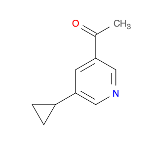 Ethanone, 1-(5-cyclopropyl-3-pyridinyl)-