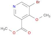 3-Pyridinecarboxylic acid, 5-bromo-4-methoxy-, methyl ester