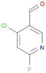 3-Pyridinecarboxaldehyde, 4-chloro-6-fluoro-