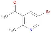 Ethanone, 1-(5-bromo-2-methyl-3-pyridinyl)-