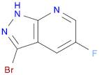 1H-Pyrazolo[3,4-b]pyridine, 3-bromo-5-fluoro-