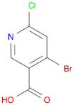 3-Pyridinecarboxylic acid, 4-bromo-6-chloro-