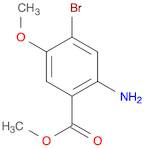 Benzoic acid, 2-amino-4-bromo-5-methoxy-, methyl ester