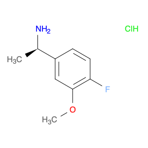 Benzenemethanamine, 4-fluoro-3-methoxy-α-methyl-, hydrochloride (1:1), (αR)-