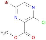 2-Pyrazinecarboxylic acid, 6-bromo-3-chloro-, methyl ester