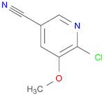 3-Pyridinecarbonitrile, 6-chloro-5-methoxy-