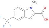 1H-Indole-2-carboxylic acid, 1-methyl-5-(trifluoromethyl)-