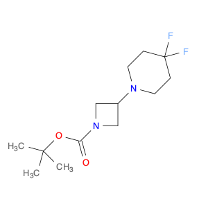 1-Azetidinecarboxylic acid, 3-(4,4-difluoro-1-piperidinyl)-, 1,1-dimethylethyl ester