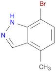 1H-Indazole, 7-bromo-4-methyl-